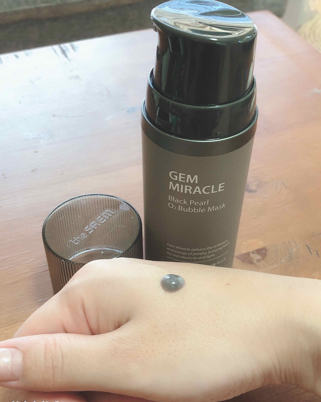 ジェムミラクル ブラックパール O2バブルマスク/the SAEM/洗い流すパック・マスクを使ったクチコミ（2枚目）