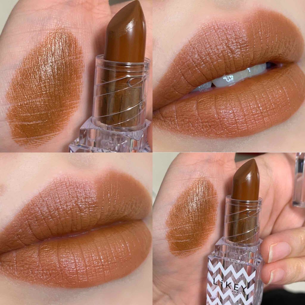 スムースフィットリップスティック/LiKEY BEAUTY/口紅を使ったクチコミ(3枚目)