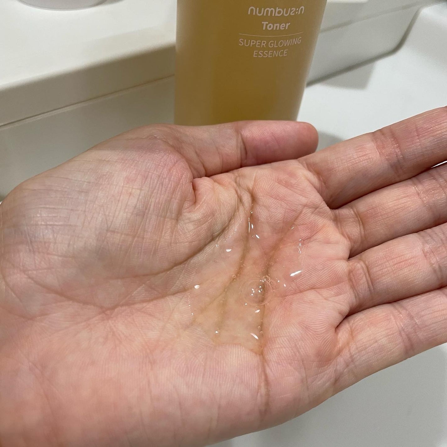 3番 うるツヤ発酵トナー/numbuzin/化粧水を使ったクチコミ(3枚目)