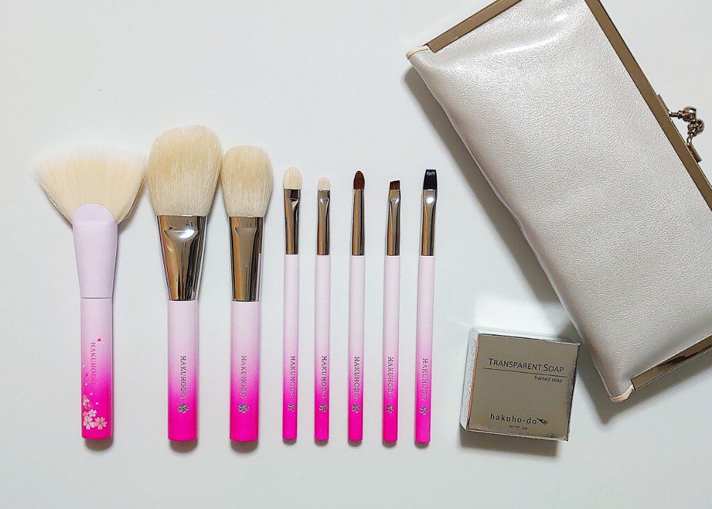 花霞セット -Flowering Haze in Spring Set-/白鳳堂/メイクブラシを使ったクチコミ（1枚目）
