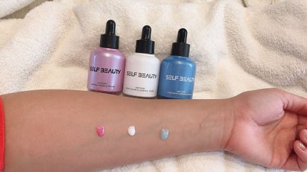 ユニコーン オーロラエッセンスプライマー/SELF BEAUTY/美容液を使ったクチコミ(3枚目)