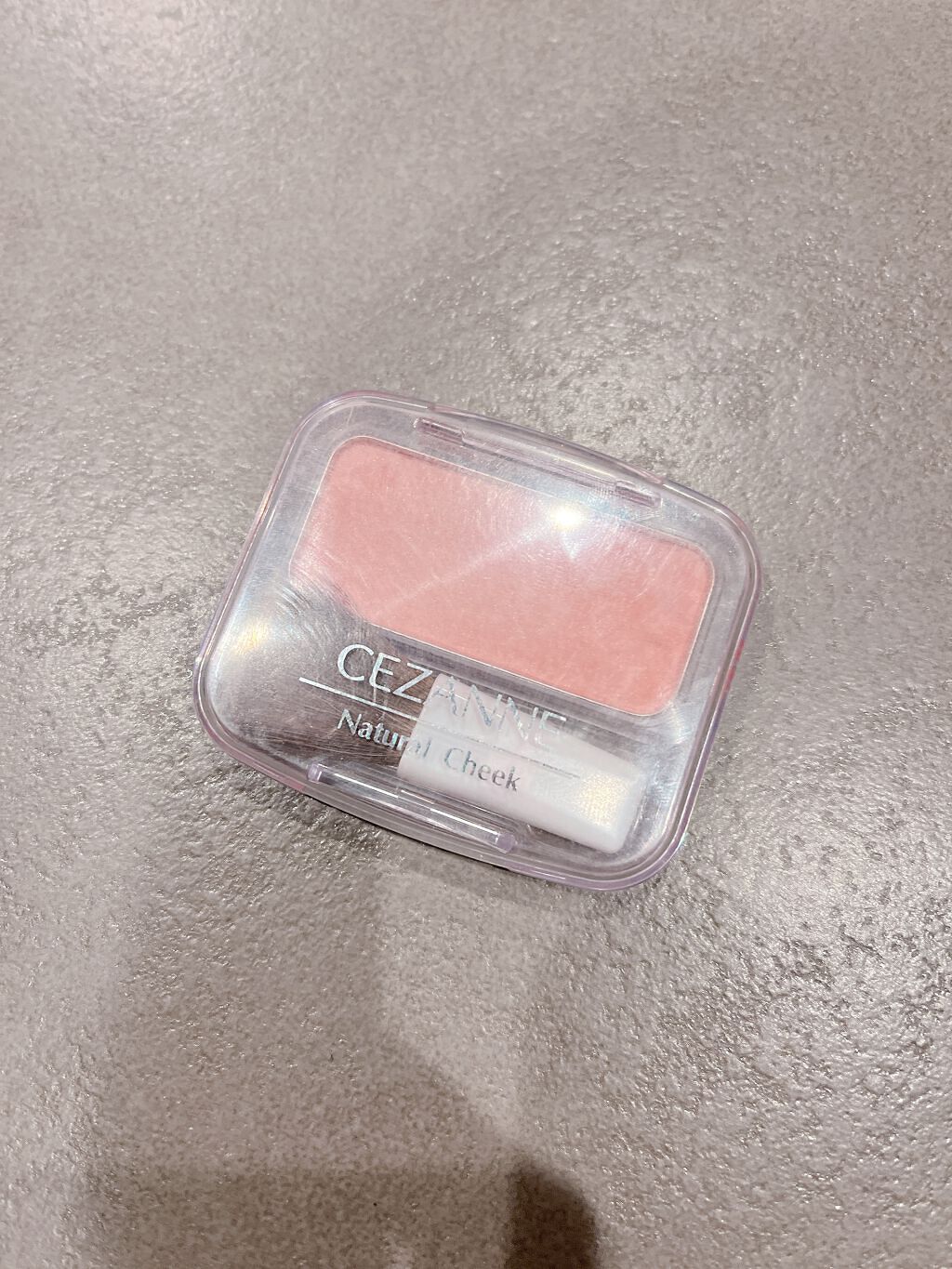 ナチュラル チークN 12 コーラルピンク/CEZANNE/パウダーチークを使ったクチコミ（1枚目）