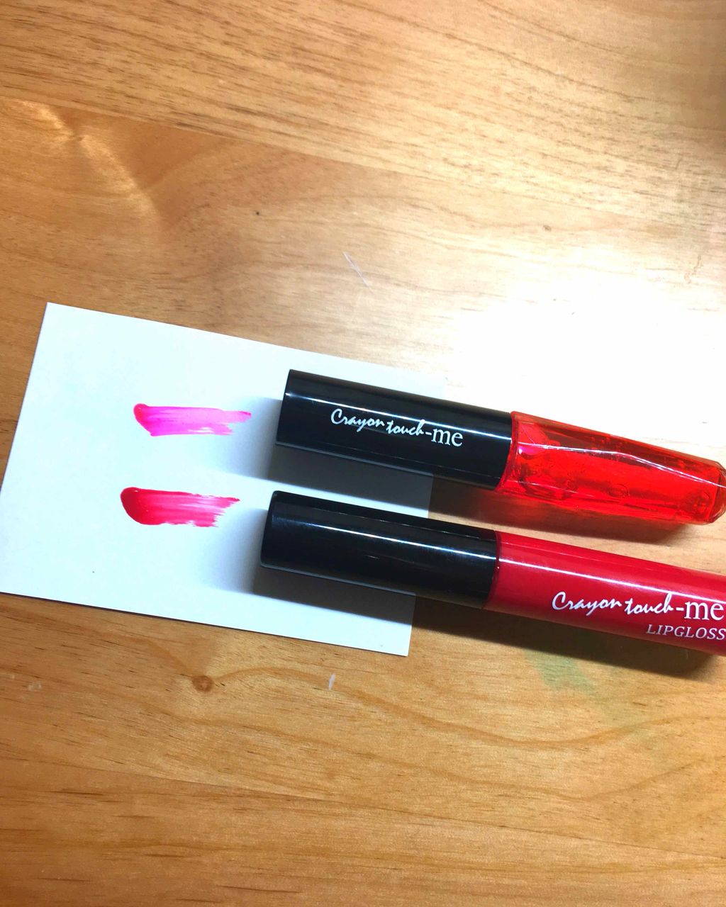 クレヨンタッチミーウォーターリップティント/キャンドゥ/リップティントを使ったクチコミ(2枚目)
