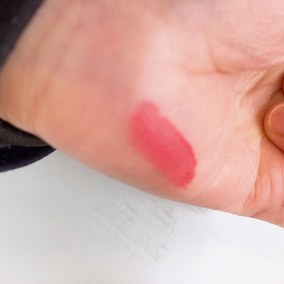 クリームドゥローズティント 03 ドリーミング/dasique/リップティントを使ったクチコミ（3枚目）