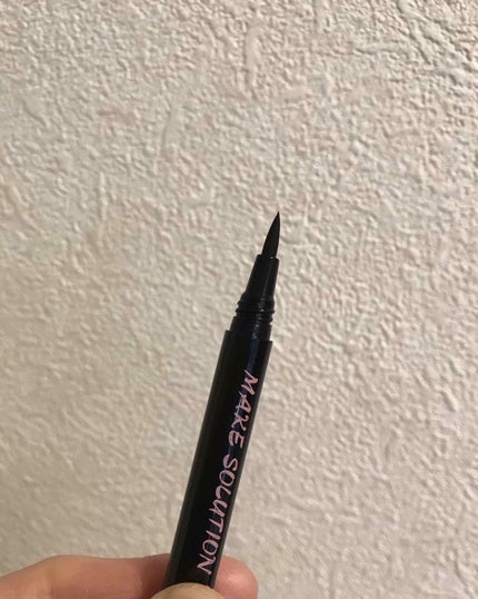 メークソリューション まつ毛埋めライナーのクチコミ「#メークソリューション #まつ毛埋めライナー #ブラック 
@promo_staff #pro.....」(2枚目)
