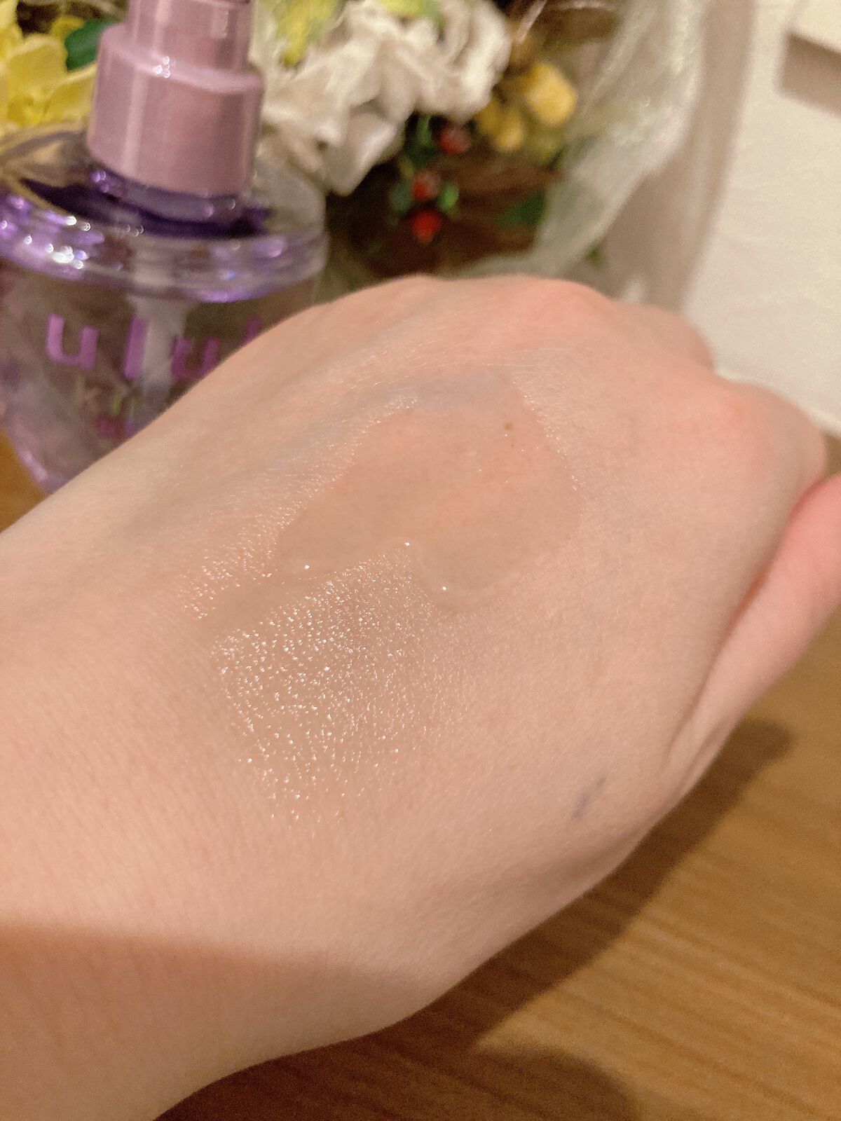 キラメキ ウォーターコンク シャイニー ヘアオイル/ululis/ヘアオイルを使ったクチコミ(3枚目)