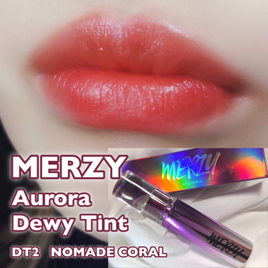 オーロラ デュイ ティント/MERZY/リップティントを使ったクチコミ(1枚目)