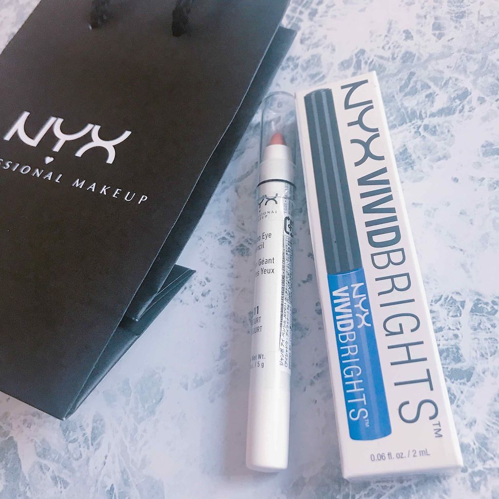 ジャンボ アイ ペンシル/NYX Professional Makeup/単色アイシャドウを使ったクチコミ(1枚目)