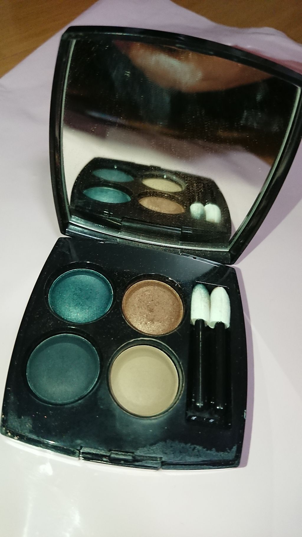 レ キャトル オンブル/CHANEL/アイシャドウパレットを使ったクチコミ(1枚目)