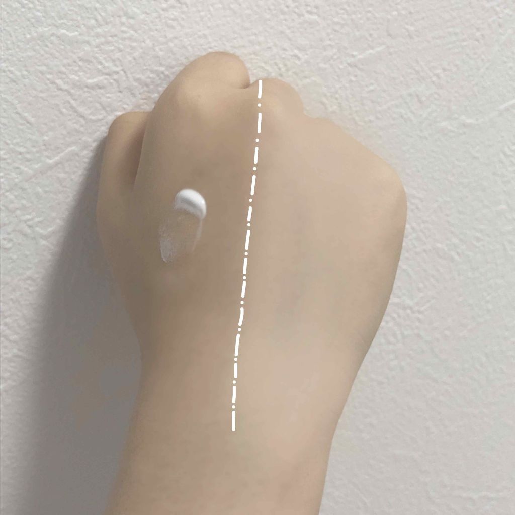 トーンアップボディジェル   ミルクホワイト/モウシロ/化粧下地を使ったクチコミ（2枚目）