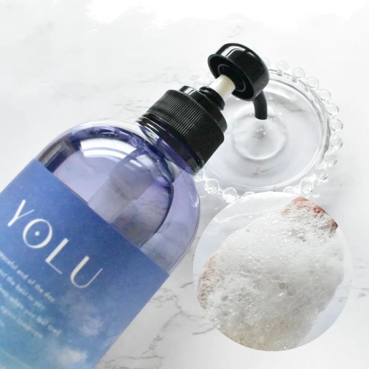 リラックスナイトリペア シャンプー／トリートメント/YOLU/市販シャンプーを使ったクチコミ（2枚目）