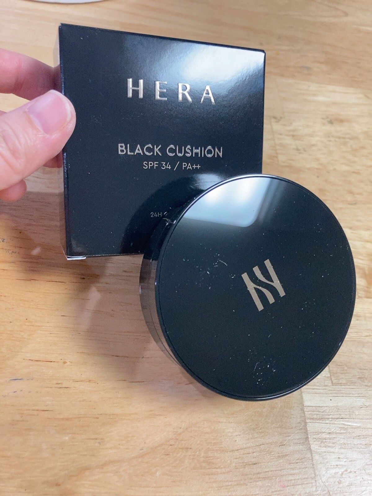 ブラック クッション/HERA/クッションファンデーションを使ったクチコミ(1枚目)