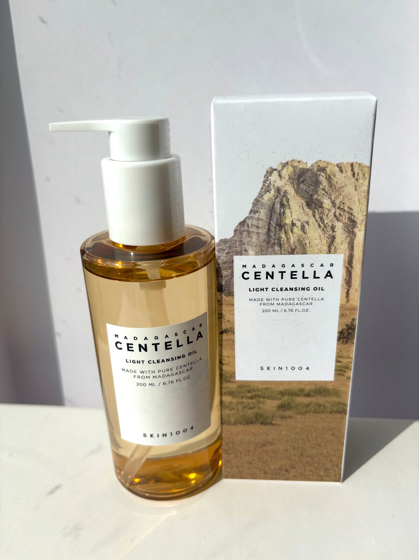センテラ ライトクレンジングオイル/SKIN1004/オイルクレンジングを使ったクチコミ(1枚目)