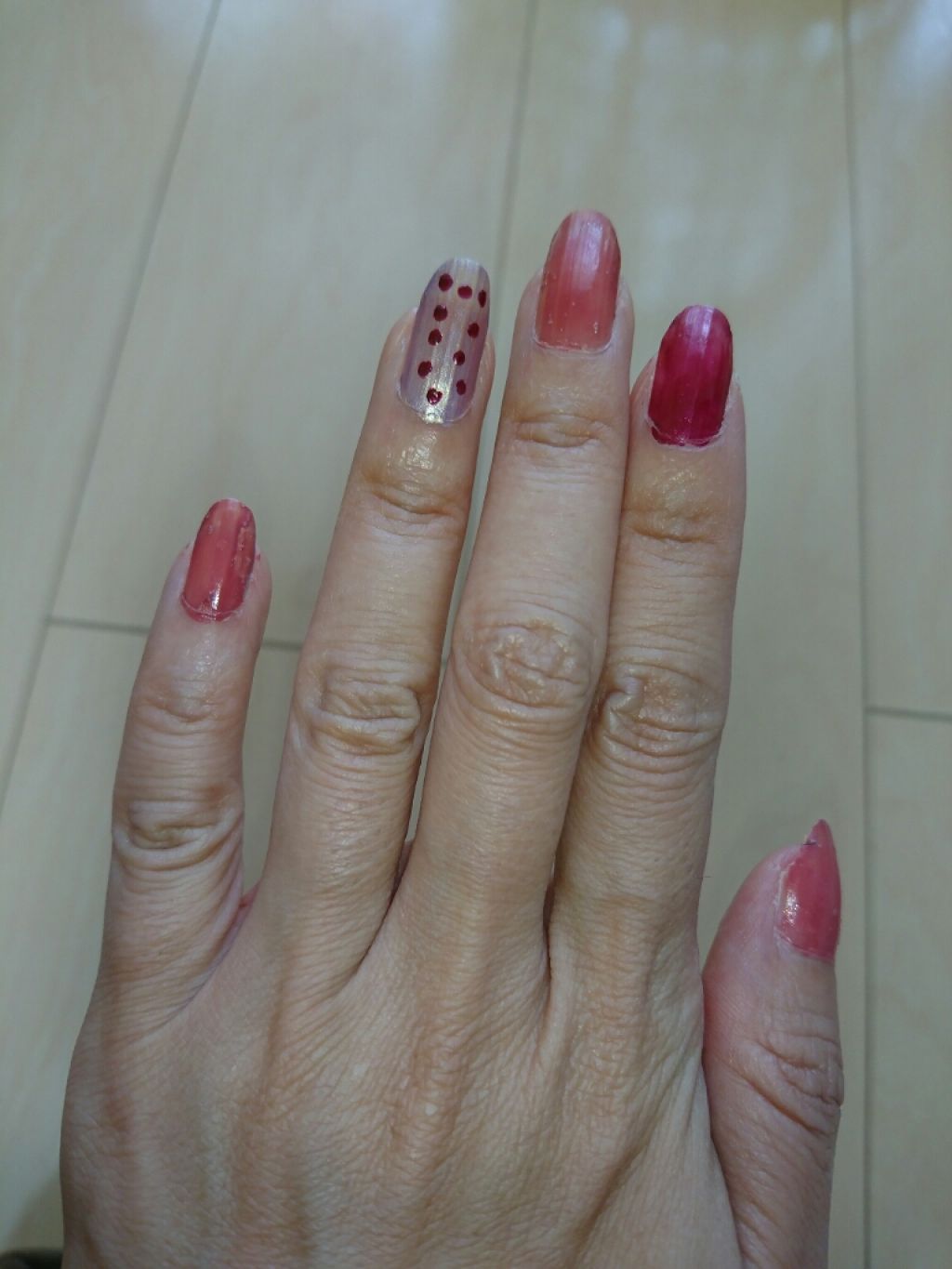 AC ネイルエナメル M/AC MAKEUP/マニキュアを使ったクチコミ（3枚目）