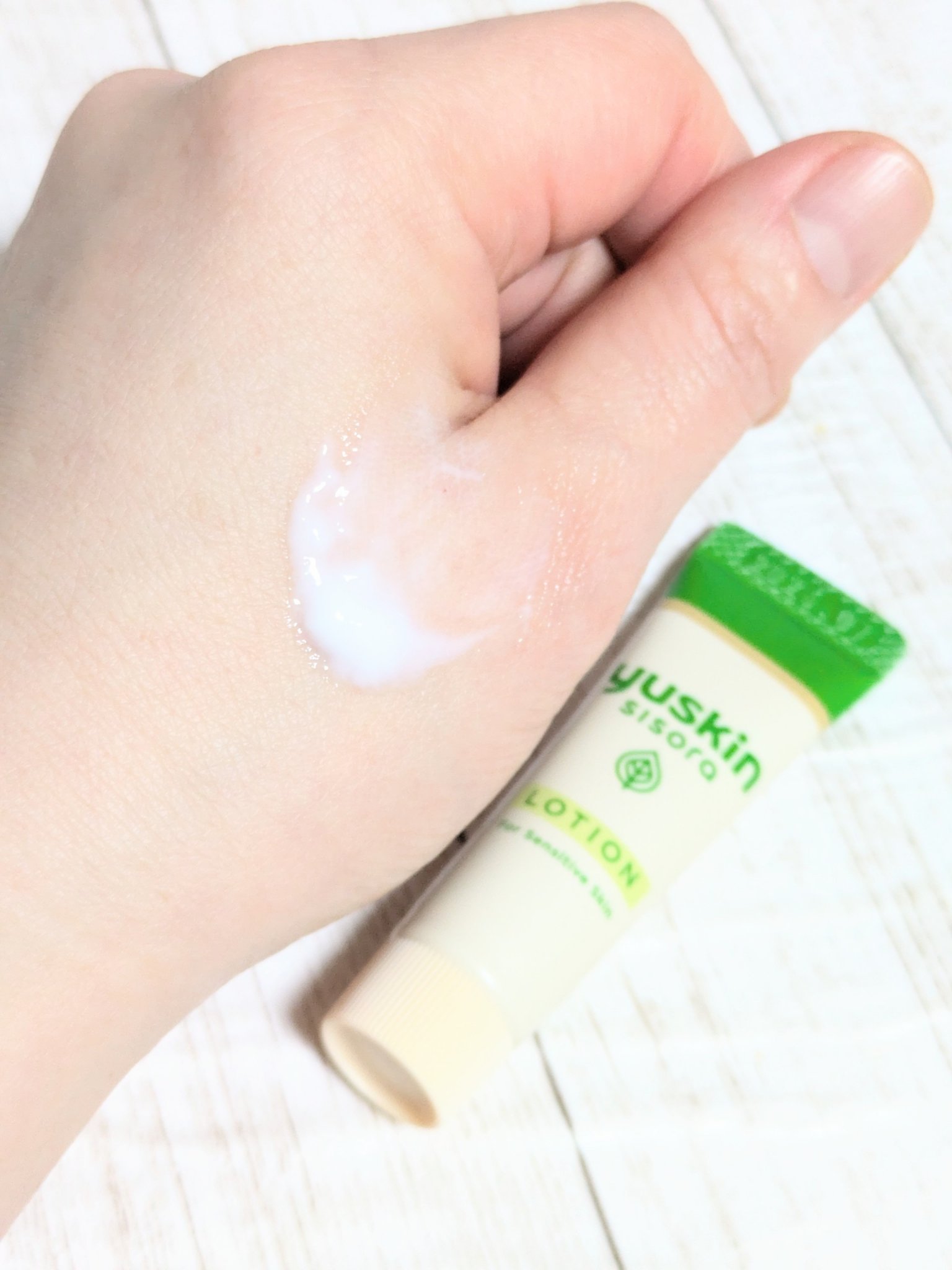 ユースキン ユースキンシソラ ローションのクチコミ「今回は、ユースキン
シソラ ローション使用感です✨
使いきりました🫡

💚すーっと伸びてベタつ.....」（2枚目）