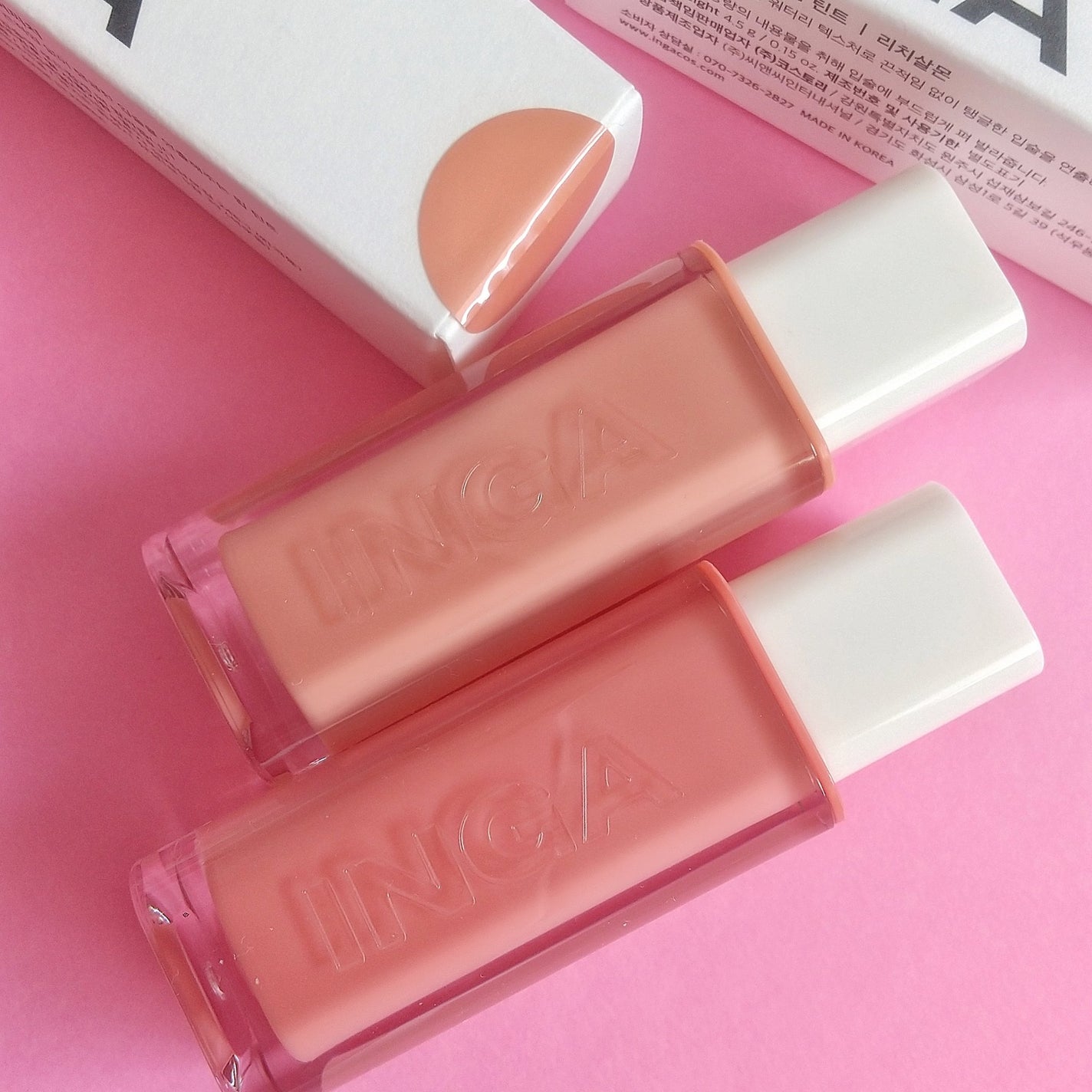 ウォーターグローリップティント/INGA/リップティントを使ったクチコミ(5枚目)