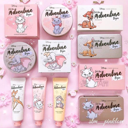 「Love&Harmony」アイシャドウパレット/Cute Press /アイシャドウパレットを使ったクチコミ(1枚目)