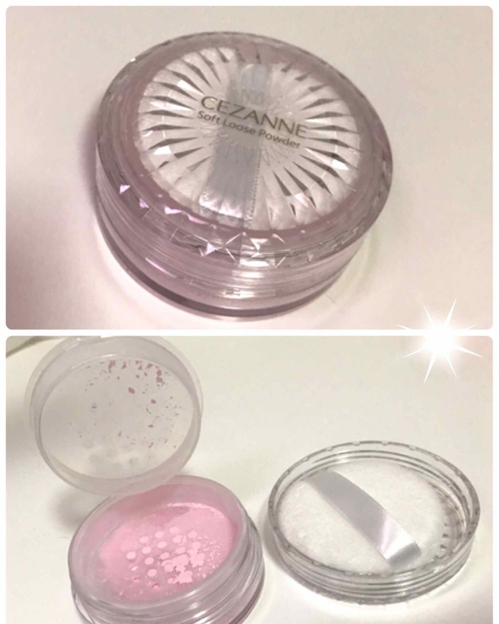 うるふわ仕上げパウダー/CEZANNE/ルースパウダーを使ったクチコミ(3枚目)