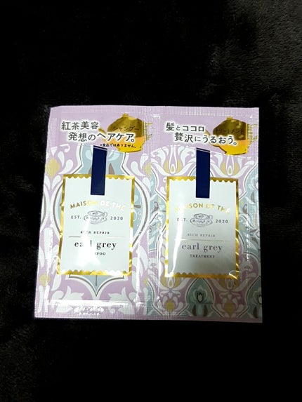 リッチリペア ヘアマスク チューブ/MAISON DE THÉ/ヘアマスク・ヘアパックを使ったクチコミ(2枚目)