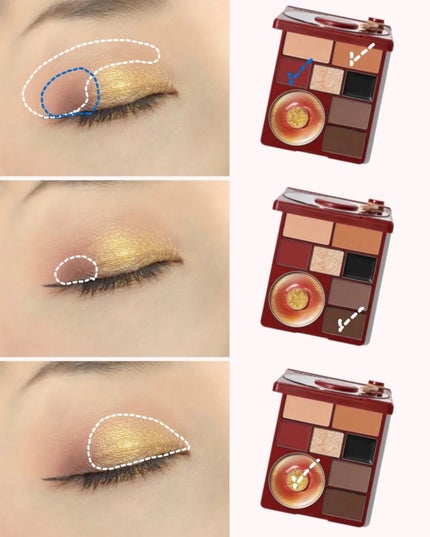 のぶみ on LIPS 「【赤×金、これぞまさに千金アイ】以前、小田切ヒロさんが「千金令..」(4枚目)