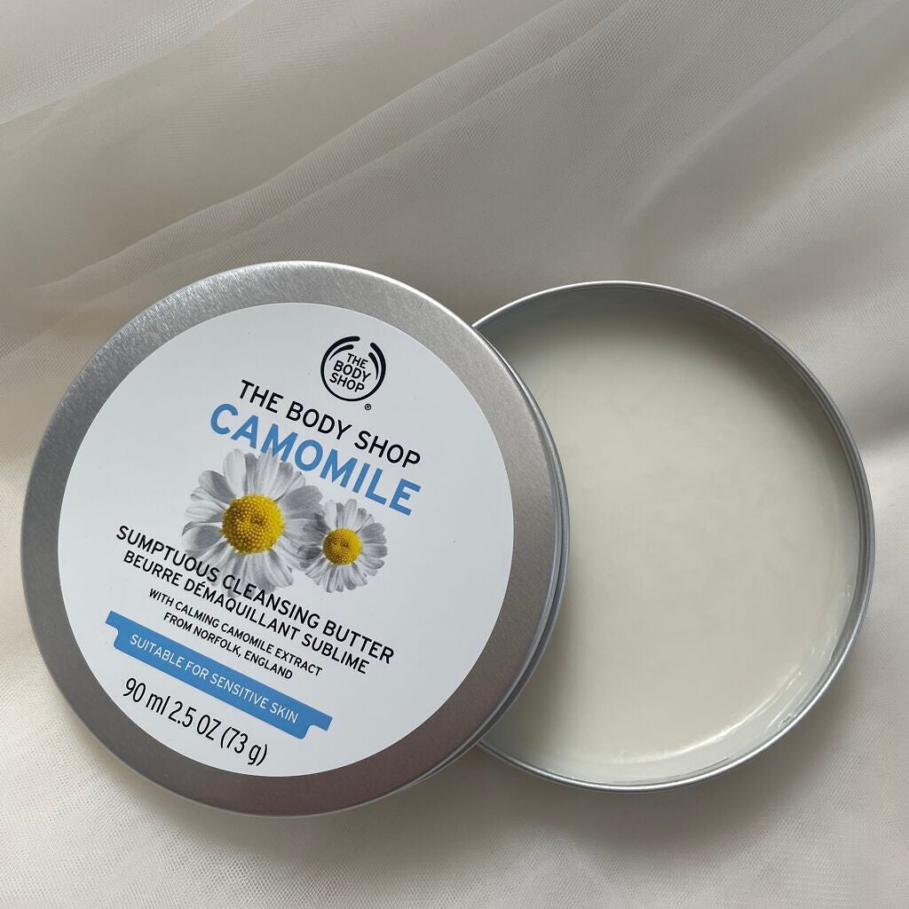 カモマイル サンプチュアス クレンジングバター/THE BODY SHOP/クレンジングバームを使ったクチコミ(1枚目)