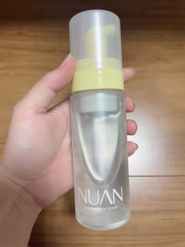 LIPSさんを通してNUANさんからNUAN浸透バブル化粧水を頂きました有難うございます合わせて投稿遅くなってしまい申し訳ないですm(_ _)m

バブルで出る化粧水は新感覚でハンドプレスするとパチパチ