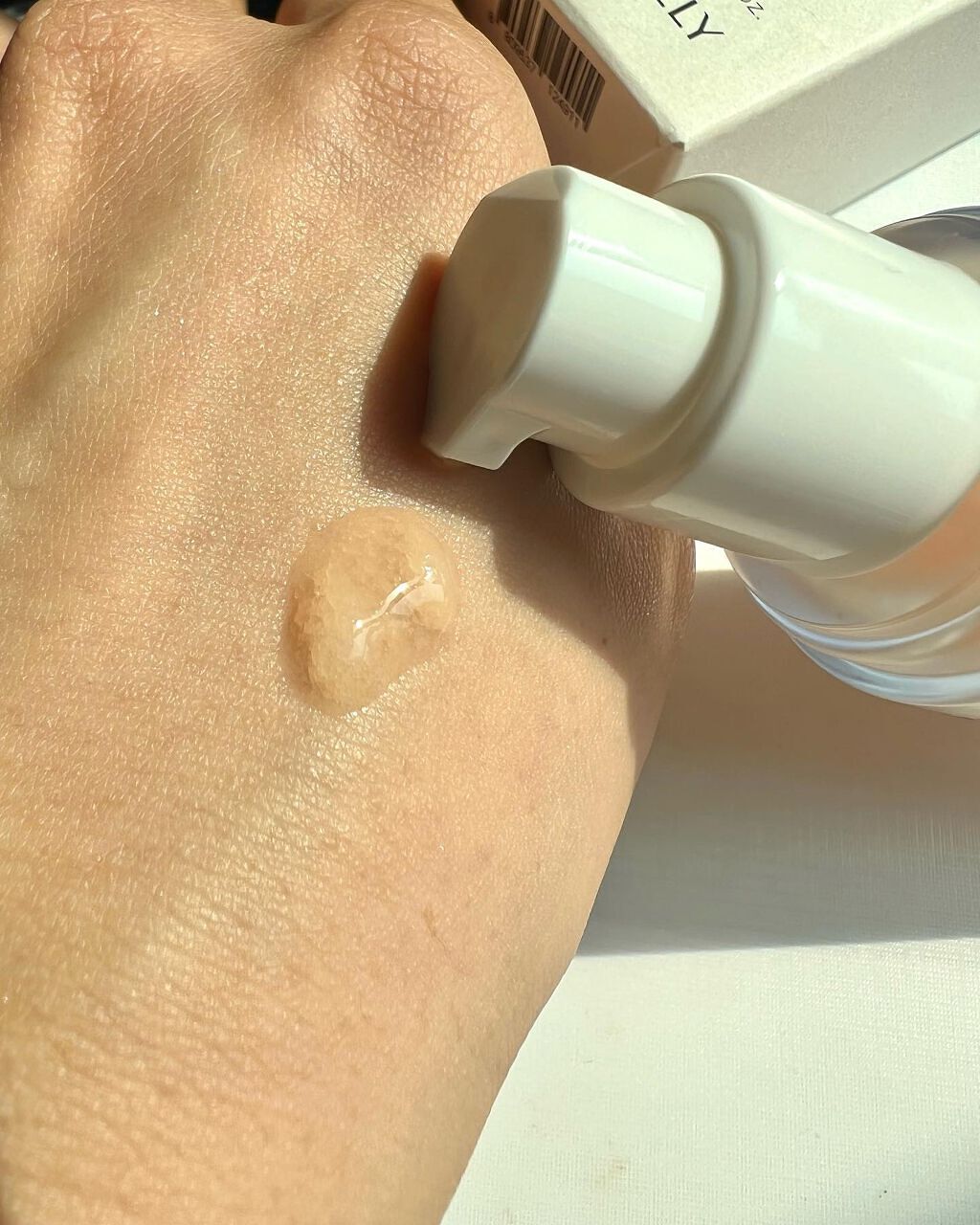 ハリケアコラーゲンサンセラム/VELY VELY/日焼け止めジェルを使ったクチコミ（3枚目）