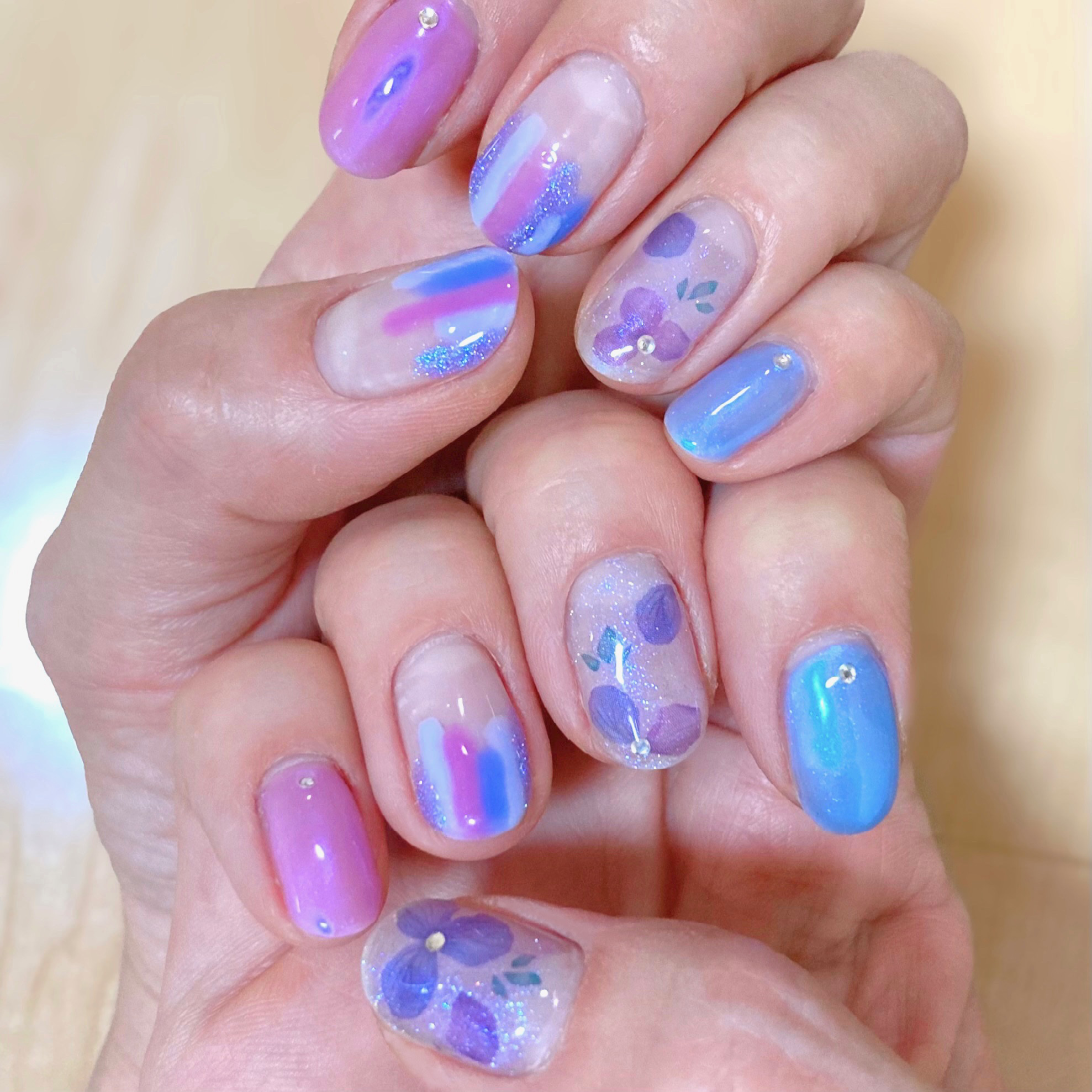 プレミアムノーワイプトップジェル/ネイル工房/ジェルネイルを使ったクチコミ（2枚目）