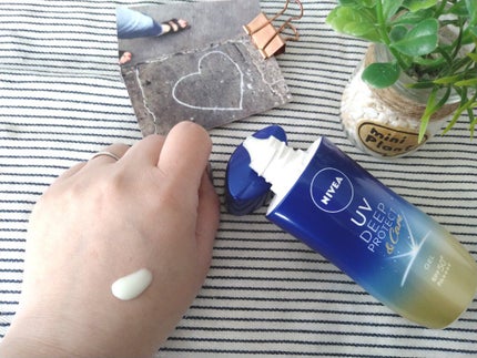 ニベアUV ディープ プロテクト&ケア ジェル/ニベア/日焼け止めジェルを使ったクチコミ(4枚目)