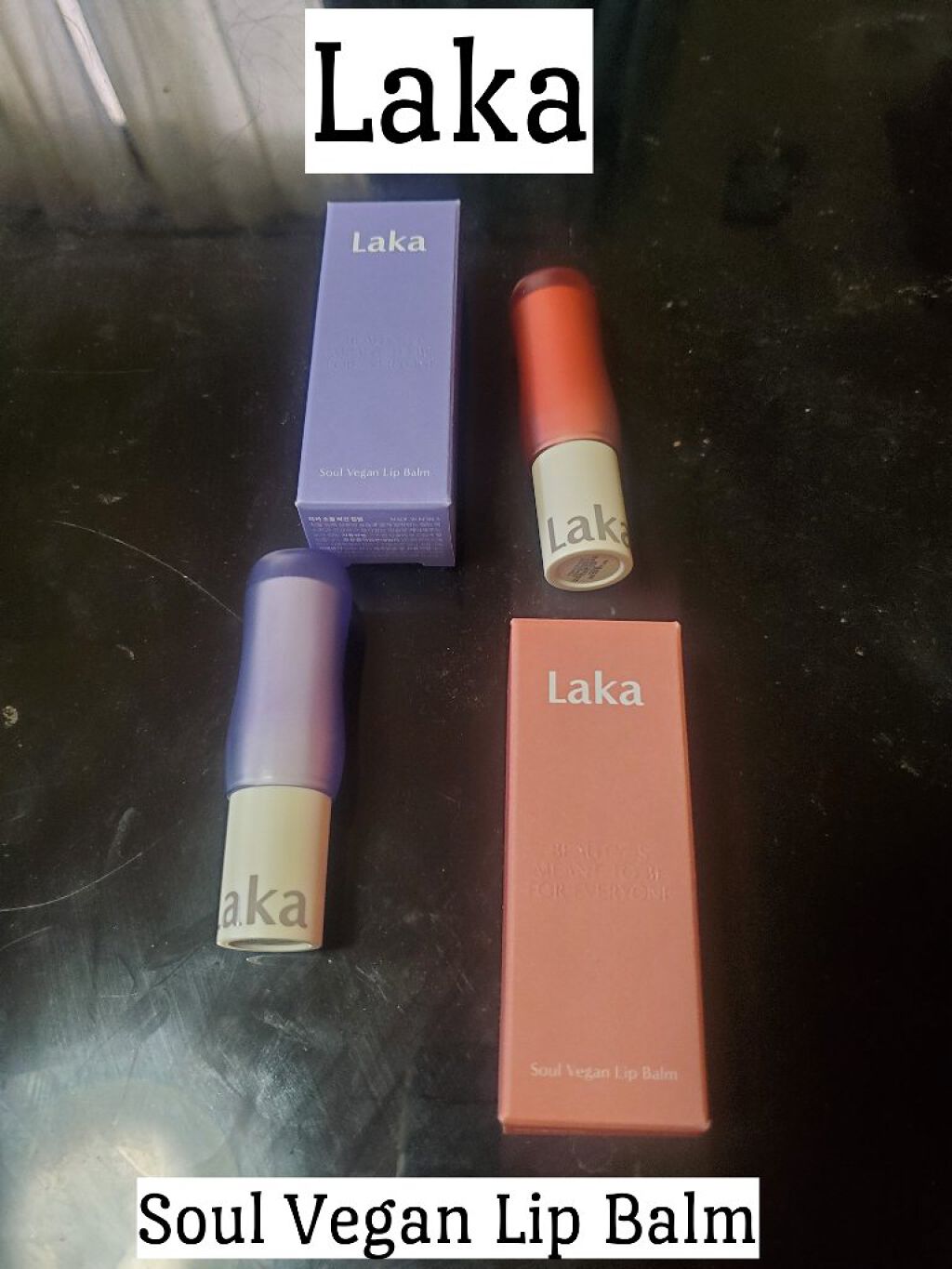 ソウルヴィーガンリップバーム/Laka/リップバームを使ったクチコミ(1枚目)