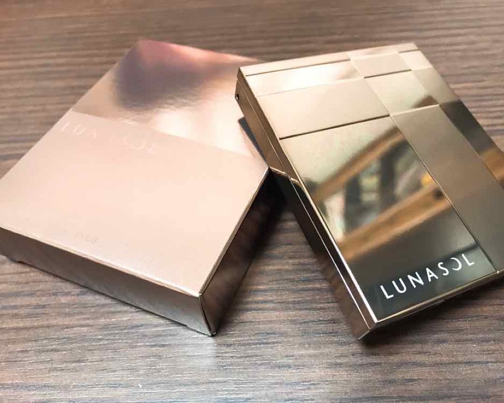 スリーディメンショナルアイズ/LUNASOL/アイシャドウパレットを使ったクチコミ(2枚目)