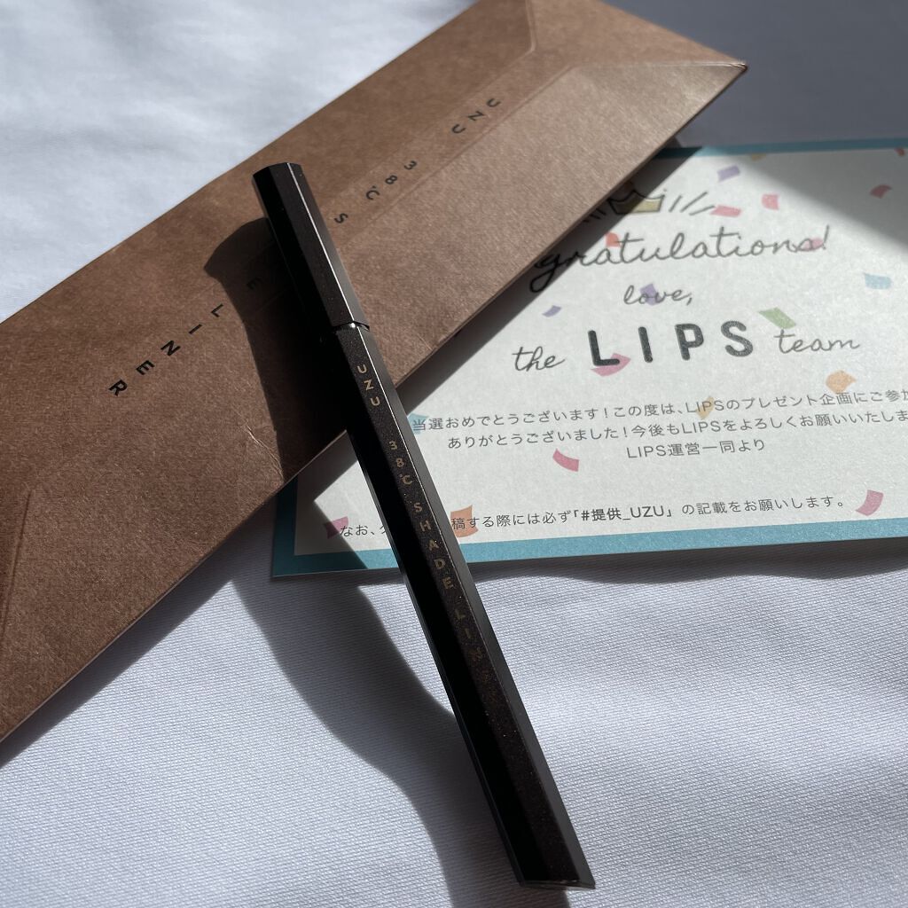 38℃ シェード ライナー/UZU BY FLOWFUSHI/リキッドアイライナーを使ったクチコミ（1枚目）