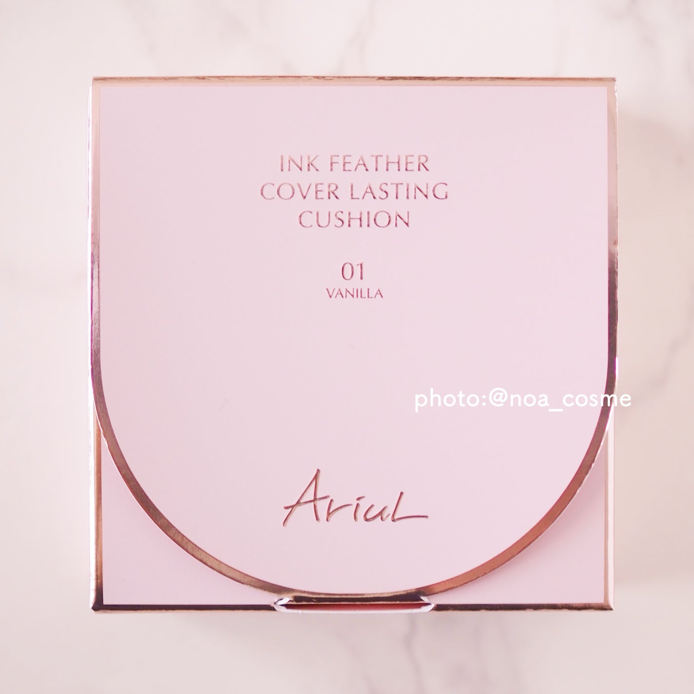 アリウル インクフェザーカバーラスティングクッション/Ariul/クッションファンデーションを使ったクチコミ(2枚目)