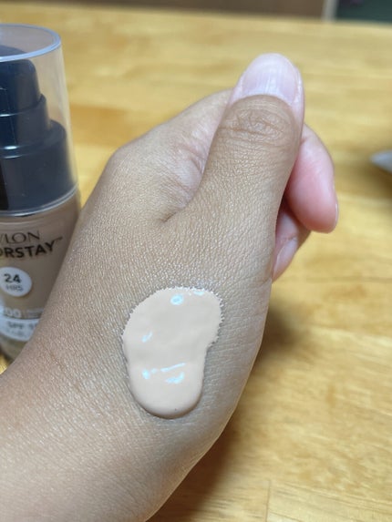 カラーステイ メイクアップ N/REVLON/リキッドファンデーションを使ったクチコミ(3枚目)