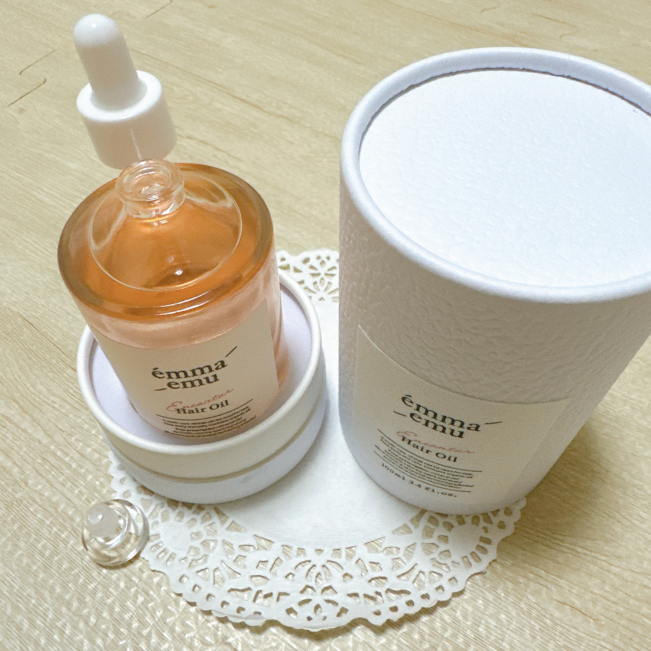 エンカンタールヘアオイル ピオニー＆ムスク/emma emu/ヘアオイルを使ったクチコミ（3枚目）