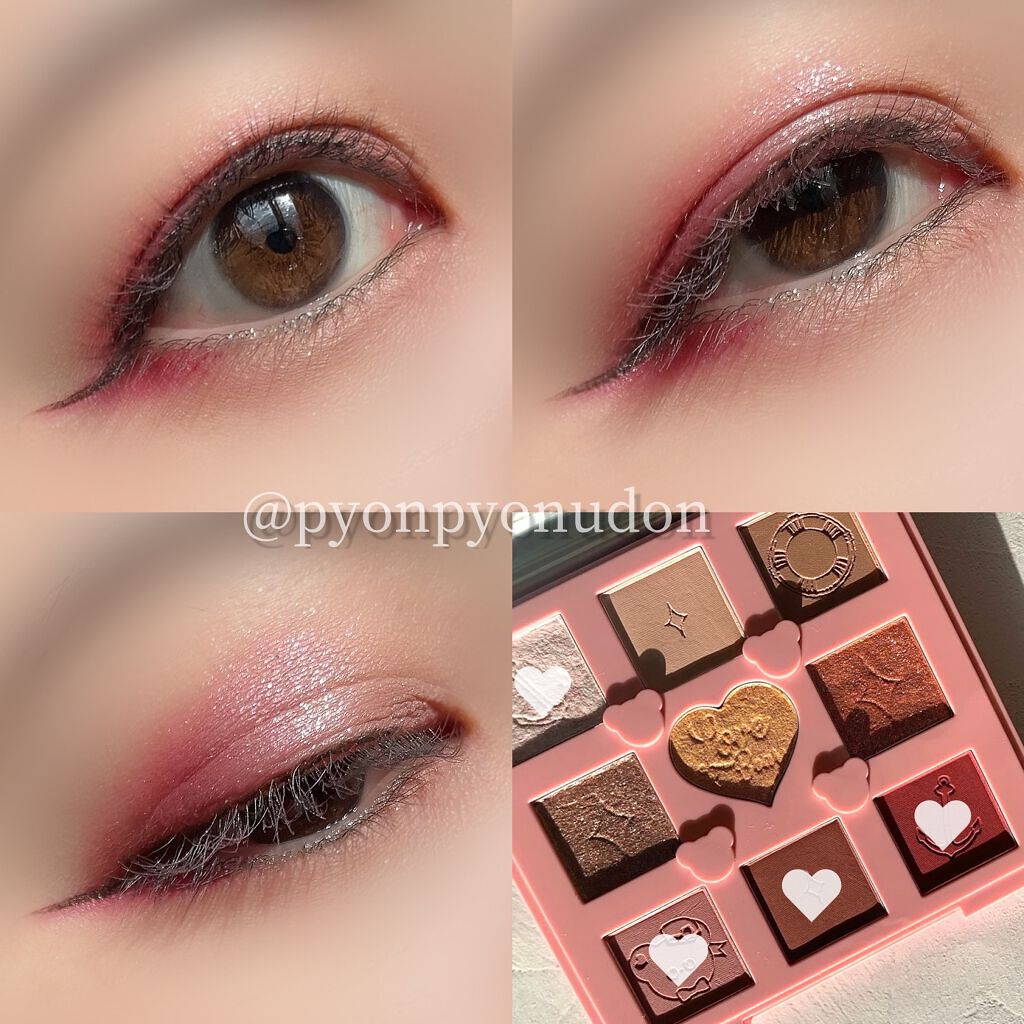 Love Bear 9色 アイシャドウパレット/FlowerKnows/アイシャドウパレットを使ったクチコミ（1枚目）