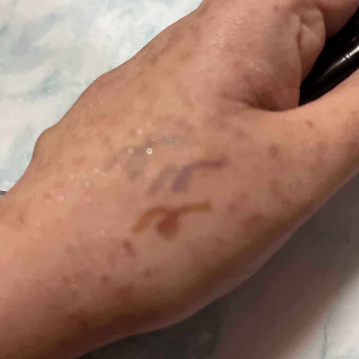 シアーペインティングライナー BR 透け感ブラウン/KATE/リキッドアイライナーを使ったクチコミ（2枚目）