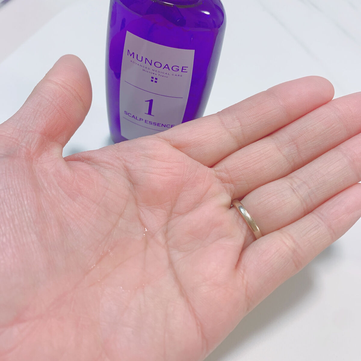 Wアプローチヘアプログラム/MUNOAGE(ミューノアージュ)/頭皮ローションを使ったクチコミ（3枚目）