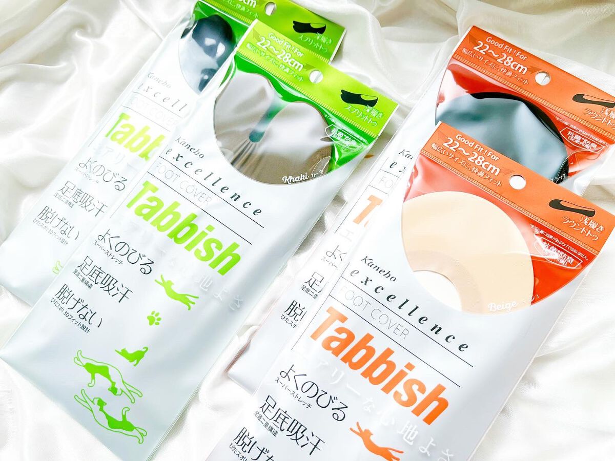 excellence Tabbish フットカバー(深履き足袋型)/excellence/その他を使ったクチコミ（1枚目）