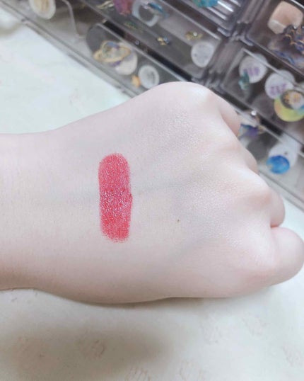 ルージュ ヴォリュプテ シャイン/YVES SAINT LAURENT BEAUTE/口紅を使ったクチコミ(2枚目)