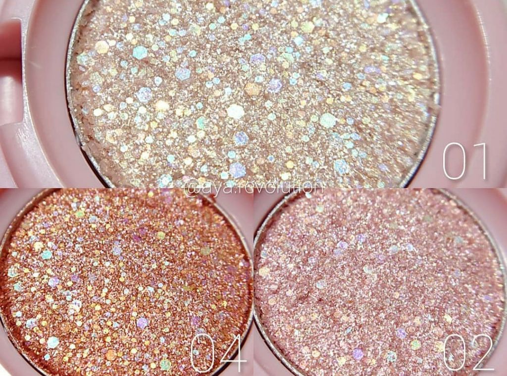 トロピカル シリアル グリッター フレーク/TONYMOLY/グリッターを使ったクチコミ（2枚目）