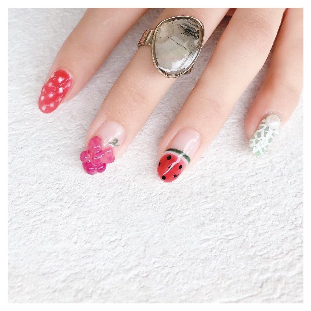 ウィークリージェル/HOMEI/ジェルネイルを使ったクチコミ(4枚目)