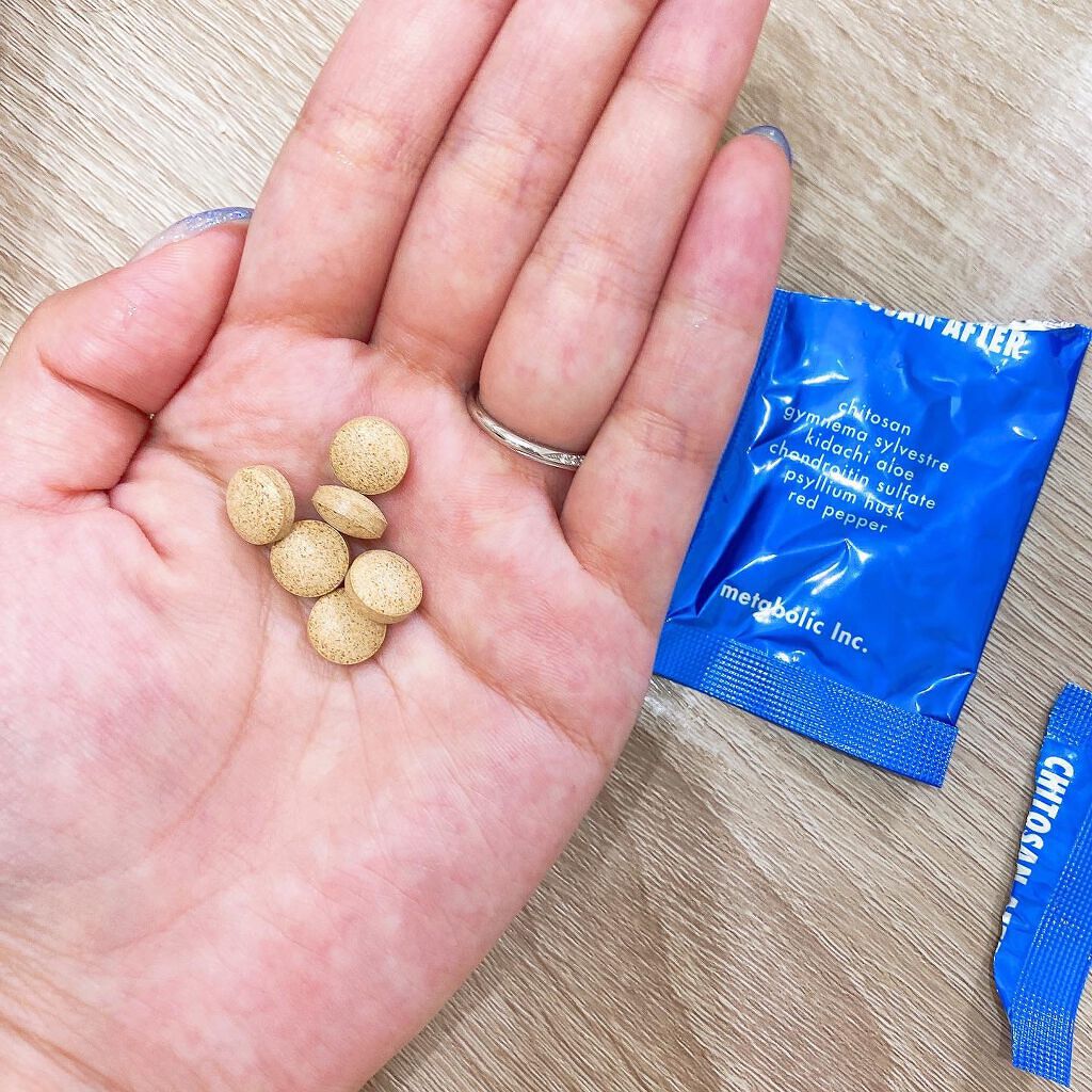 キトサン・アフターダイエット 徳用/メタボリック/ボディサプリメントを使ったクチコミ（3枚目）