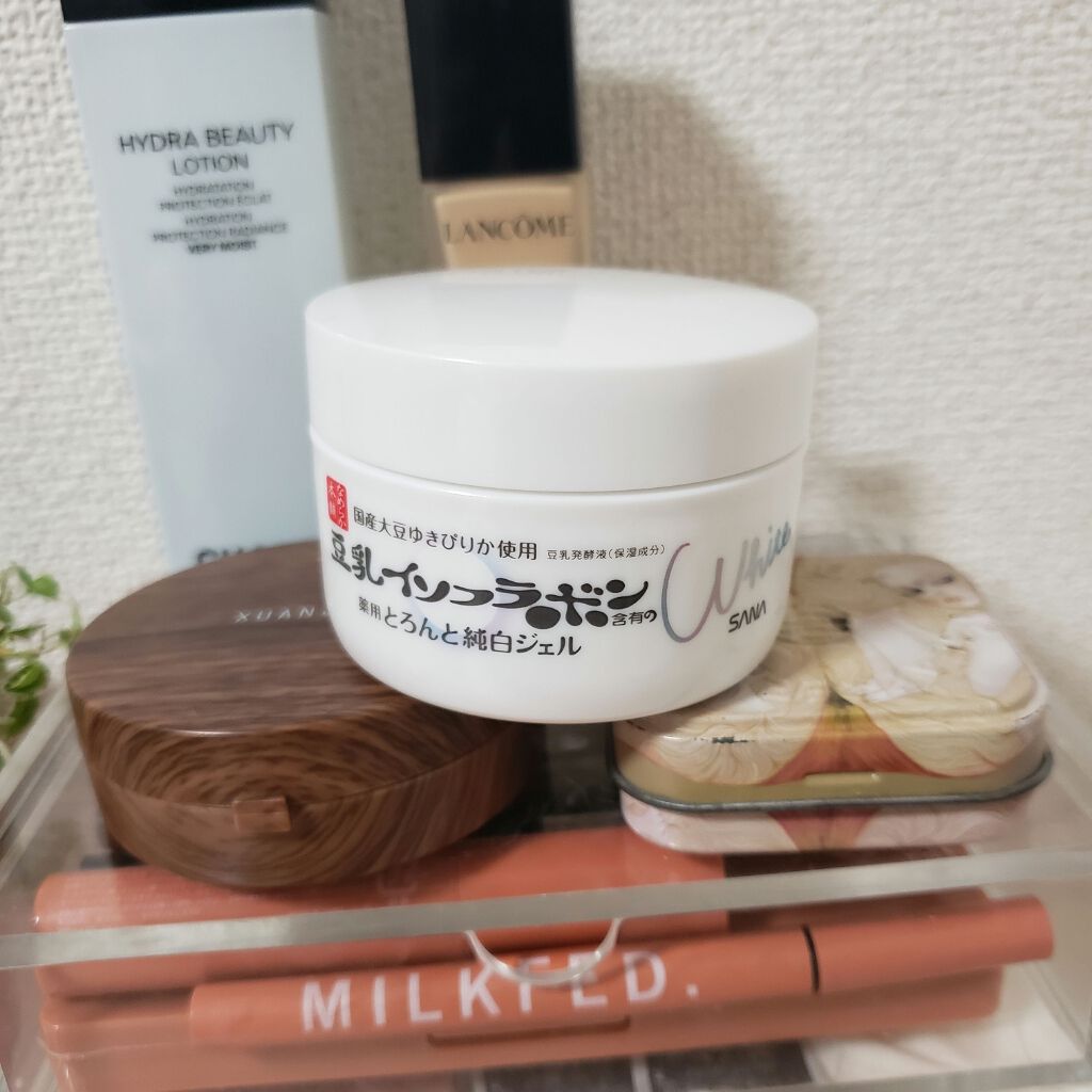 とろんと濃ジェル 薬用美白 N/なめらか本舗/オールインワン化粧品を使ったクチコミ（1枚目）