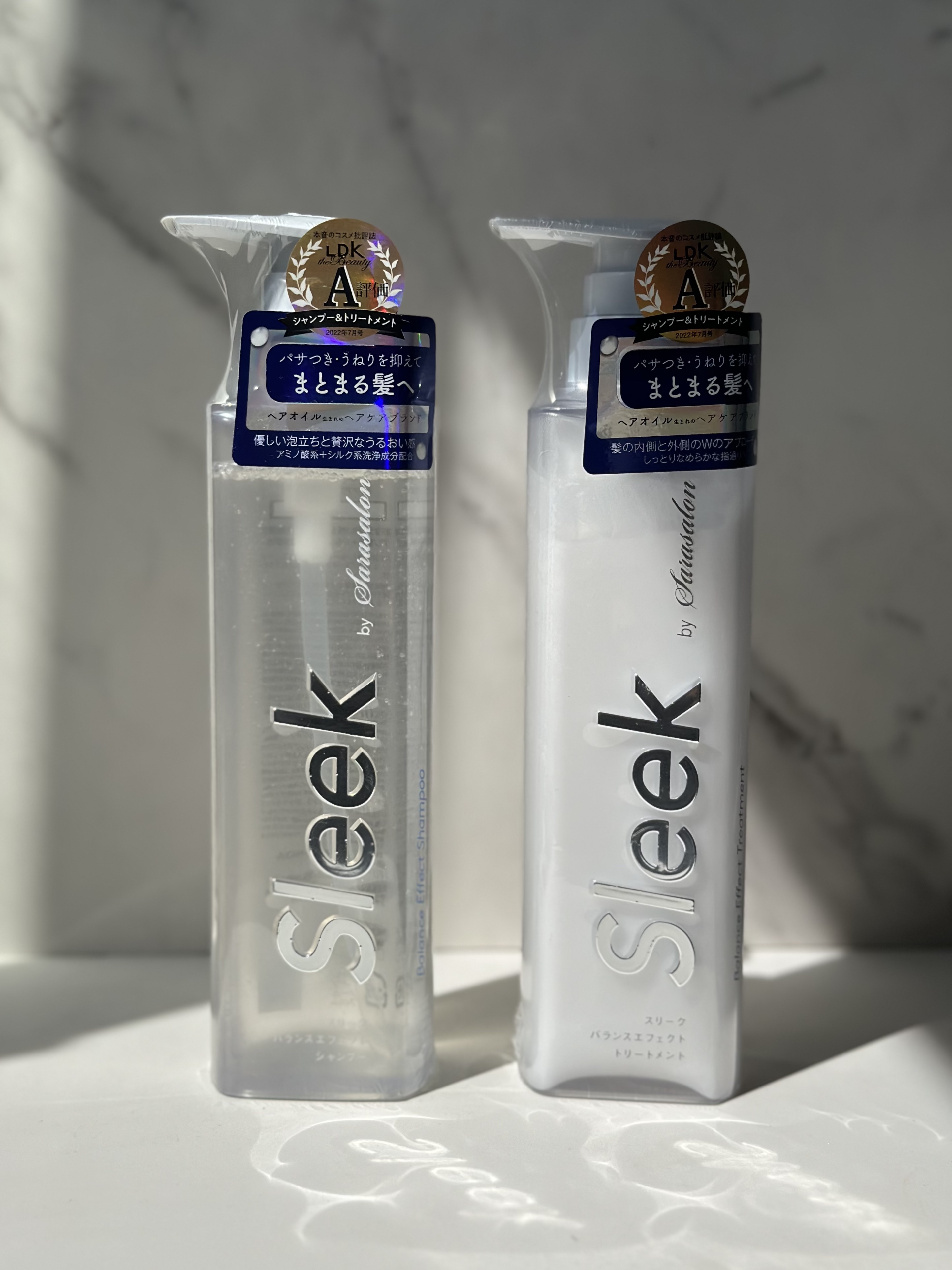 バランスエフェクトシャンプー／トリートメント/スリーク by サラサロン/市販シャンプーを使ったクチコミ（1枚目）