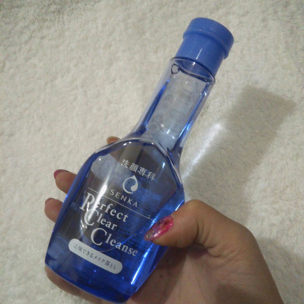 洗顔専科　パーフェクトクリアクレンズ/SENKA（専科）/クレンジングジェルを使ったクチコミ（1枚目）
