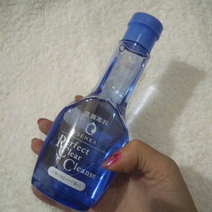 洗顔専科 パーフェクトクリアクレンズ/SENKA(専科)/クレンジングジェルを使ったクチコミ(1枚目)