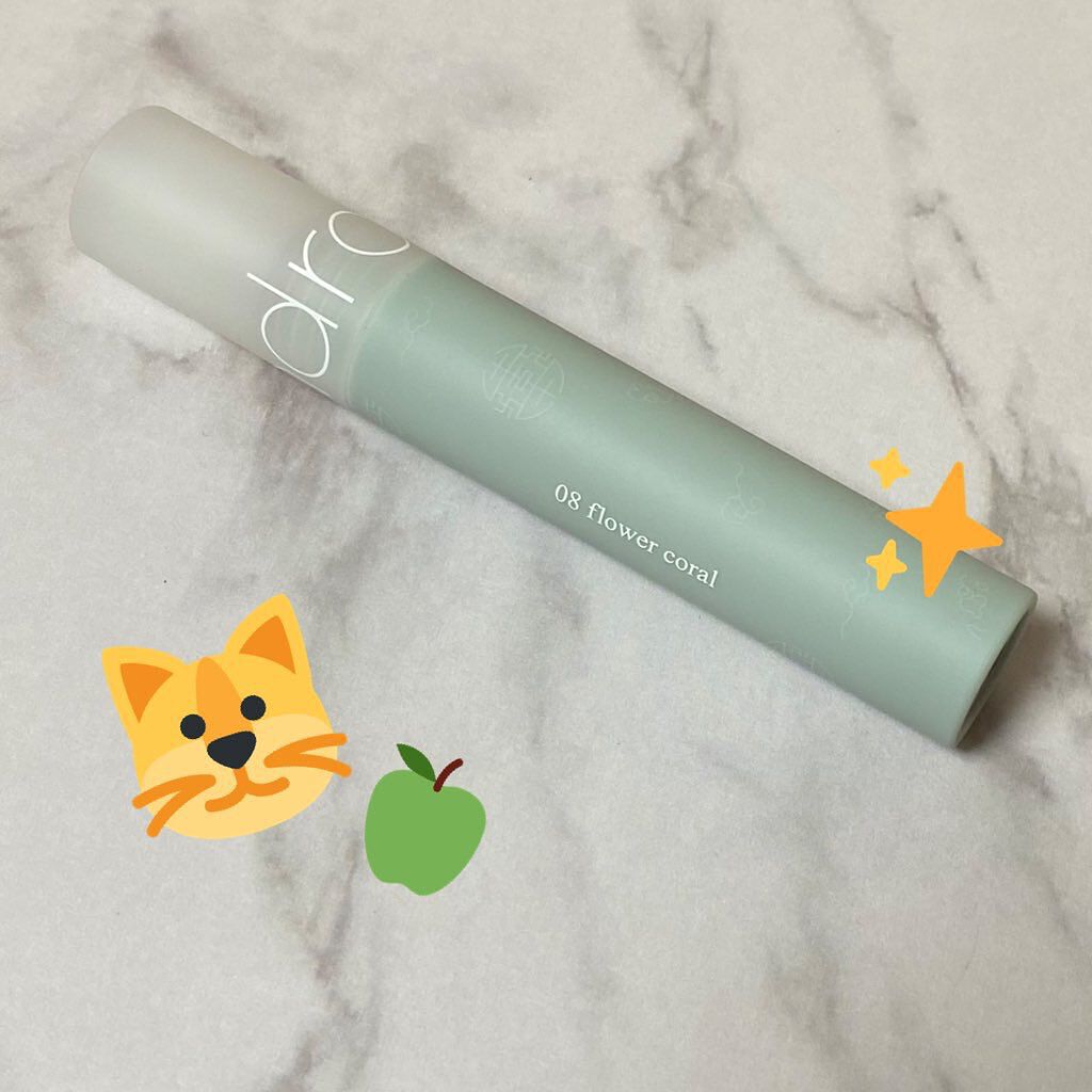 シースルーマットティント 韓服エディション/rom&nd/リップティントを使ったクチコミ(1枚目)