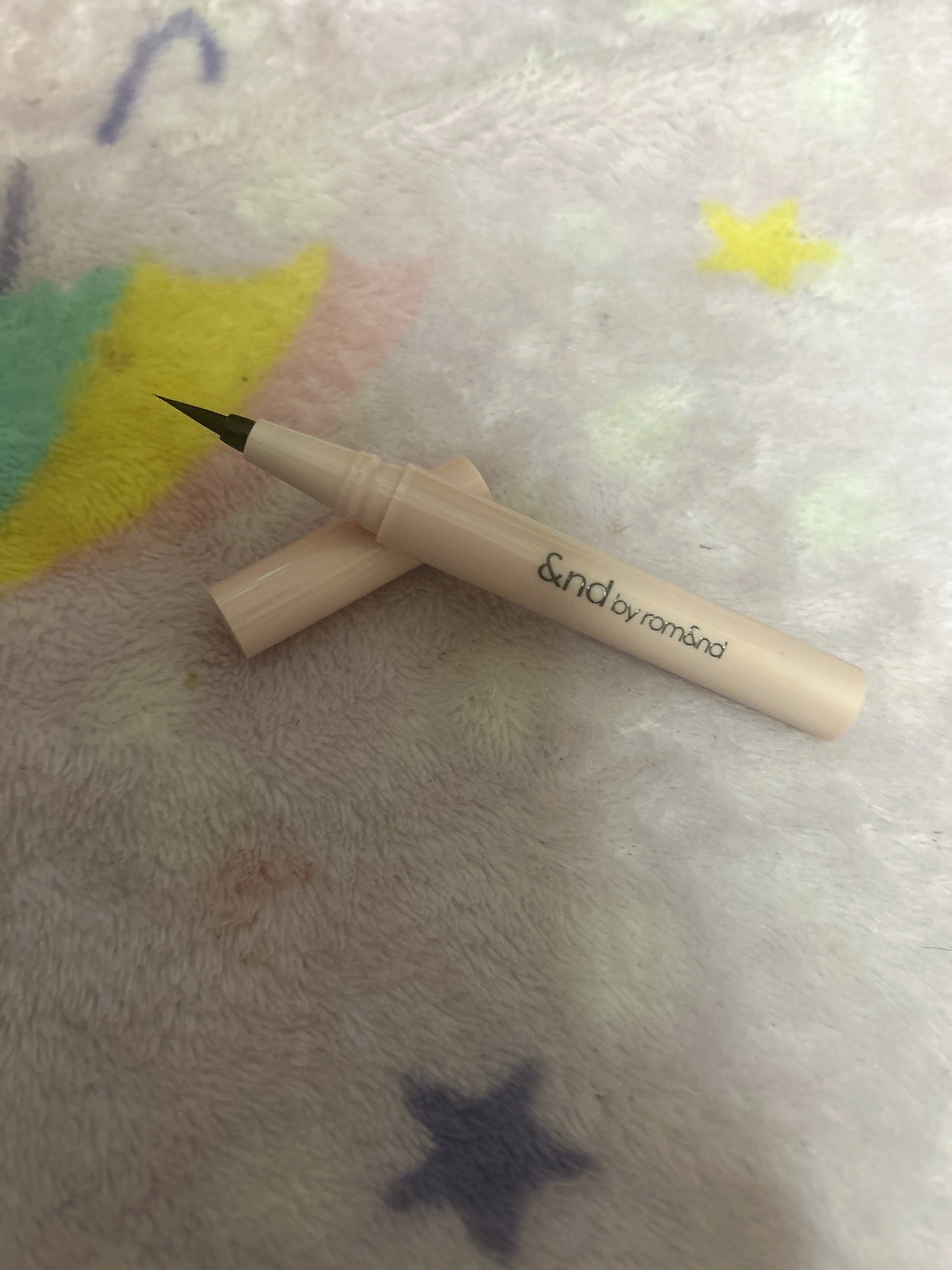 メロウドローアイライナー/&nd by rom&nd/リキッドアイライナーを使ったクチコミ(4枚目)