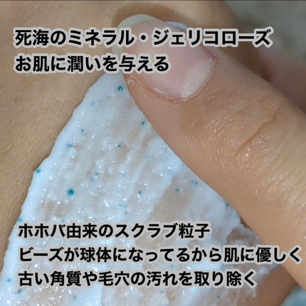 フェイスポリッシャー リフレッシング(ミント)/SABON/スクラブ・ゴマージュを使ったクチコミ(4枚目)